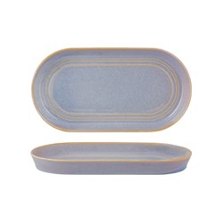 Urban Loft Oval Platter Azure Blue 305mm Tablekraft