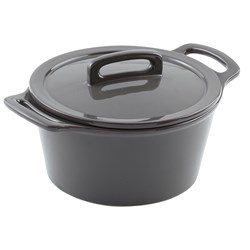 Bistronome Mini Round Casserole Grey 100mm 180ml   