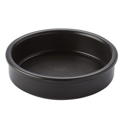 Catalan Terracotta Tapas Dish Black 115mm  