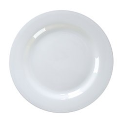 Echelon Wide Rim Plate White 278mm