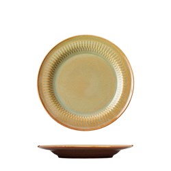 Cottage Round Plate Cinnamon 170mm Luzerne