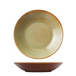 Cottage Round Share Bowl Cinnamon 230mm Luzerne