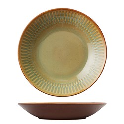 Cottage Round Share Bowl Cinnamon 260mm Luzerne