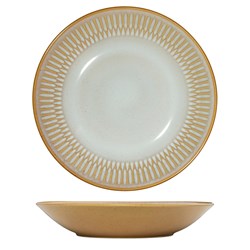 Cottage Round Share Bowl Almond 260mm Luzerne