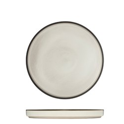 Mod Round Plate Dusted White 200mm Luzerne
