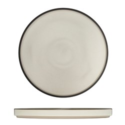 Mod Round Plate Dusted White 235mm Luzerne