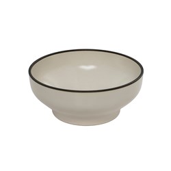 Mod Round Bowl Dusted White 182mm Luzerne
