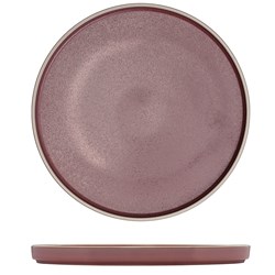 Mod Round Plate Smokey Plum 270mm Luzerne