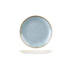 Stonecast Coupe Plate Duck Egg 165mm Churchill