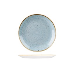 Stonecast Coupe Plate Duck Egg 217mm Churchill