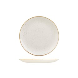 Stonecast Coupe Plate White 217mm Churchill