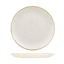 Stonecast Coupe Plate White 288mm Churchill
