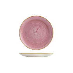 Stonecast Coupe Plate Pink 217mm Churchill
