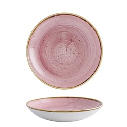 Stonecast Coupe Bowl Pink 248mm Churchill