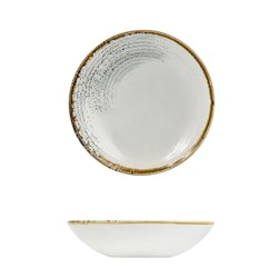 Stonecast Coupe Bowl Grey 182mm Churchill