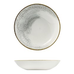 Stonecast Coupe Bowl  Grey  248mm Churchill