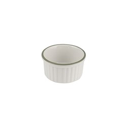 Homestead Ribbed Ramekin Olive 80mm NMC