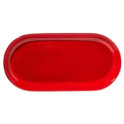 NEIVA BURGER PLATE 290X140MM RED (6)