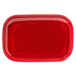 NEIVA STEAK PLATE 290X195MM RED (6)