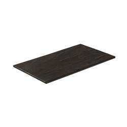 Taroko Melamine Rectangle Platter Black 375mm