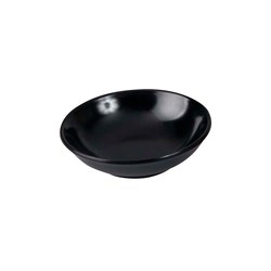 Melamine Sauce Dish Black 70mm  