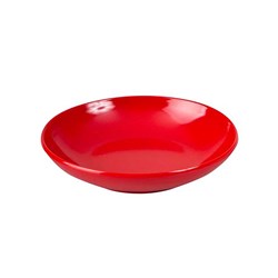 MELAMINE SAUCE DISH 95MM RED (24/240)