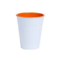 Retro Tumbler Melamine Orange 275ml