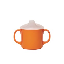 Melamine Sippy Cup & Lid Orange 200ml  