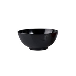 Melamine Rice Bowl 150Mm Blk (12/48)