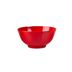 MELAMINE RICE BOWL 110MM RED (12/72)