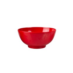 MELAMINE RICE BOWL RED 150MM (12/48)