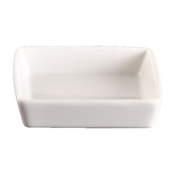 BASICS SQUARE DISH 76MM (12/144)