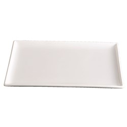 Basics Rectangular Platter White 254mm