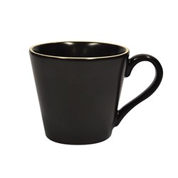 CAFE ESPRESSO CUP BLK 80ML (6/48)