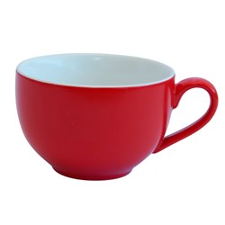 CAFE CAPPUCCINO CUP RED 240ML (6/36)