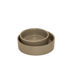 ELEMENT TAPAS DISH 85MM 90ML EARTH (6/96)