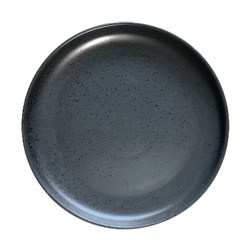 Graze Flat Plate Flint Charcoal 290mm Pro.mundi