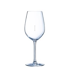 Sequence Wine Glass with Vertical Line 440ml Chef & Sommelier