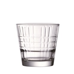 Stack Up Cross Old Fashioned Glass 210ml Tempered Arcoroc