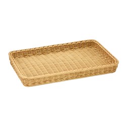 WOVEN BASKET RECT TRAY 600X400X60MM (2)