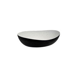 Emerge Black/White Melamine Bowl 270mm 