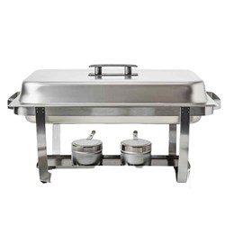 CULINARY CHAFING DISH S/S ECONOMY FIXED LEGS (1)