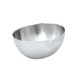 Stainless Steel Oval Condiment Bowl 60mm