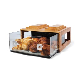 BAKERY DRW DBL WIDE LGE 406X393X196MM