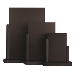 ELEGANT MED TABLE CHALK BOARD BLK WOOD A5 (6)