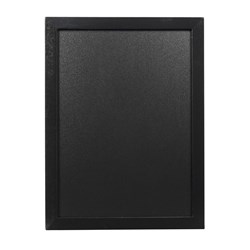 CHALK BOARD BLK 60X80CM W/-WHT CHALK MARKER&MOUNT KIT (6/12)