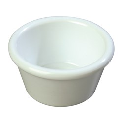 Melamine Ramekin Smooth Bone 60ml  