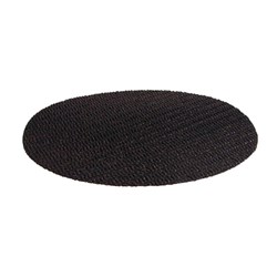 Non-Slip Mesh Round Bar Tray Mat Black 260mm 