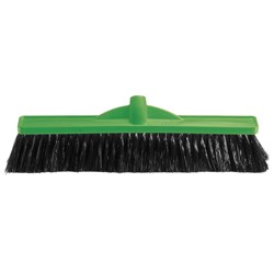 Oates Medium Stiff Broom Head Green 450mm