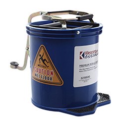 Mop Bucket Plastic Blue 15L